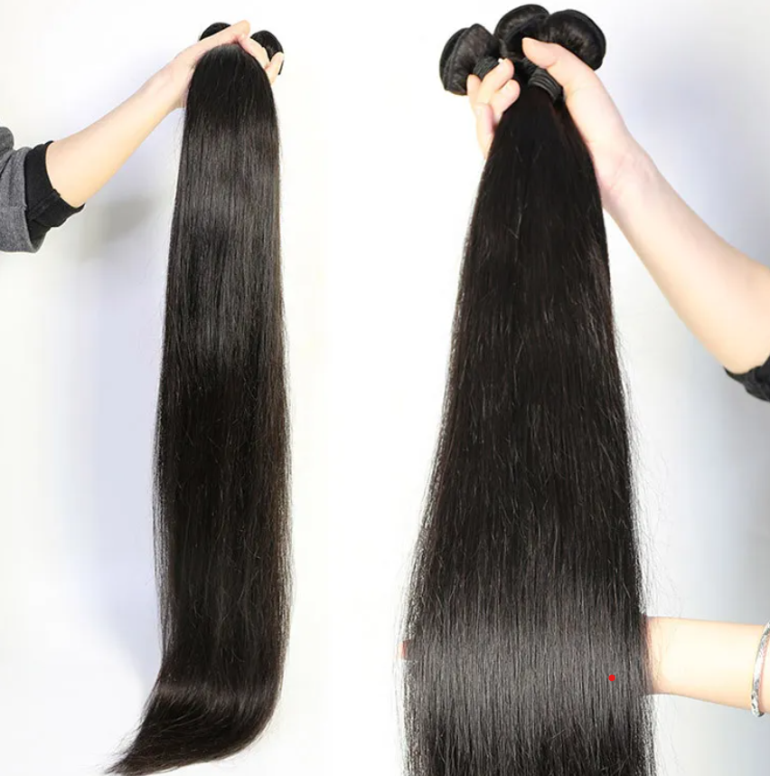 PrettyPynkBundles Straight Human Hair